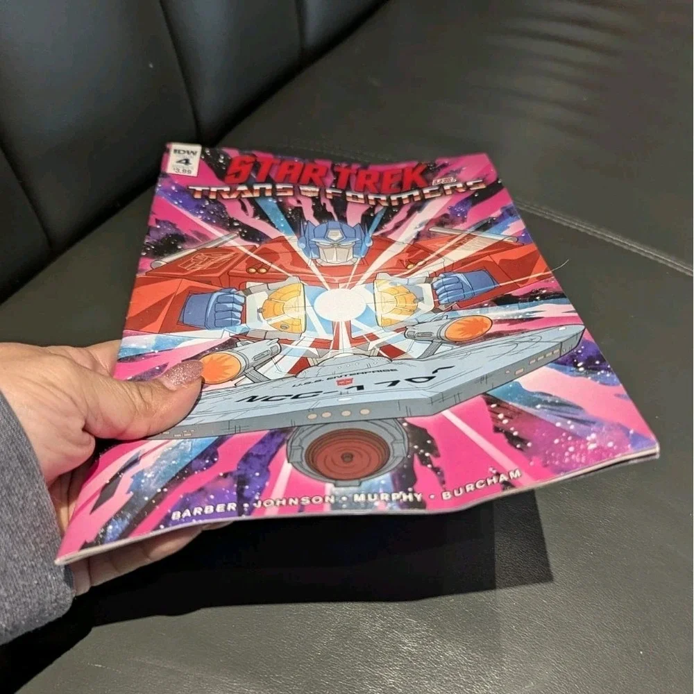 Transformers Comic Lot Star Trek vs Transformers #4 Bumblebee #4 IDW Sci-Fi